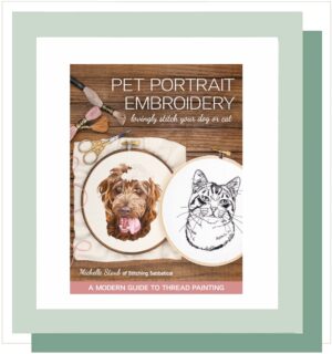 Pet Portrait Embroidery